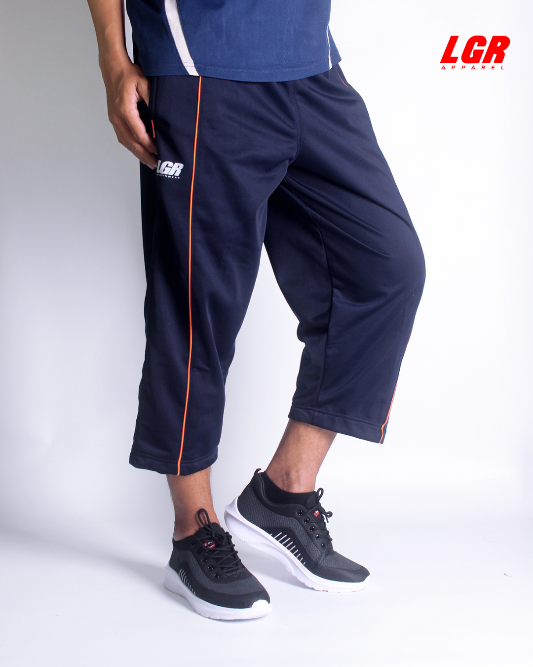 [Jumbo] Sirwal Training Strip Navy